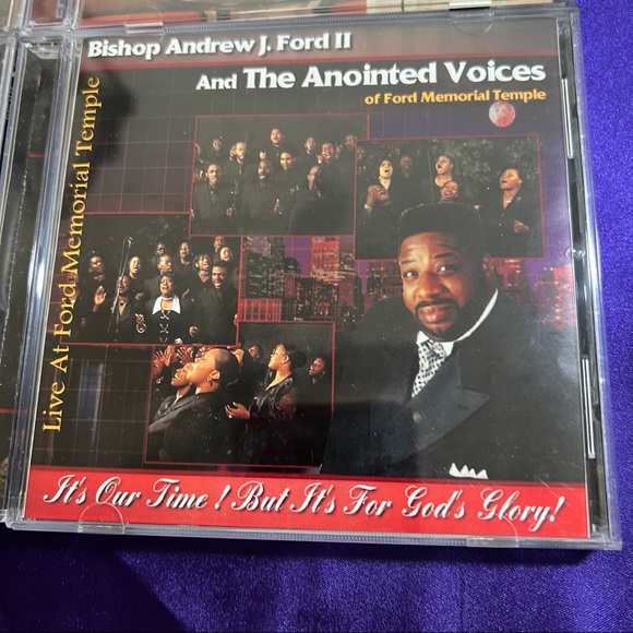 NEW📌4 CD's Chris Jones NEW, Ricky Womack, Teddy Cross, Bishop Andrew J. Ford II - Picture 4 of 14